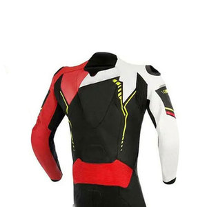 ชุดมอเตอร์ไซด์คอปกสำหรับผู้ชายชุดมอเตอร์ไซด์ปักโลโก้แบบกำหนดเอง - Product Image 4