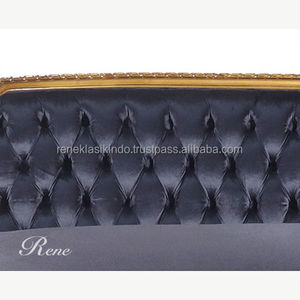 Série de canapés pour salon 5505, dotés d'un cadre en acajou avec rembourrage en mousse épaisse et tissu doux dans un design minimaliste - Product Image 6