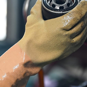 Gants résistants à l'huile personnalisés Gants de travail de sécurité en vente en gros directement en usine - Product Image 4