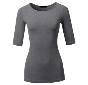 T-shirts surdimensionnés à manches courtes pour femmes 100% coton pour l'été - Product Image 1