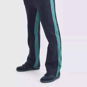 Survêtements évasés empilés vintage lavés à l'acide en détresse personnalisés survêtements pantalons de survêtement survêtement/unisexe/survêtement/ensembles de 2 pièces - Product Image 6