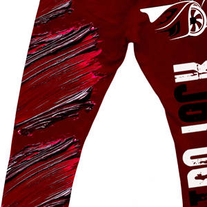 กางเกงจ็อกเกอร์ผ้าฟอกกรดสำหรับผู้ชายมีโลโก้ปักลาย - Product Image 6