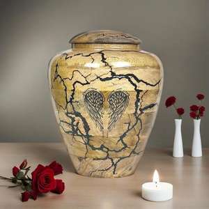 <b>Wooden</b> Urn <b>Box</b> for Human <b>Large</b> for cremation Adult <b>box</b> for Personalized Burial urn for Funeral - Product Image 3
