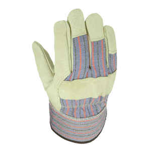 Guantes de trabajo de contracción transpirables resistentes al calor Guantes de seguridad de cuero dividido de alta calidad duraderos Guantes DE TRABAJO protectores de mano - Product Image 3