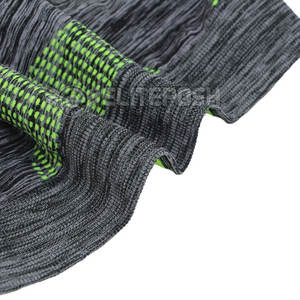 Soutien-gorge d'entraînement de fitness grande taille personnalisé haut court séchage rapide respirant motif uni rembourré équipement de course conception réversible - Product Image 5