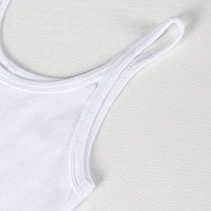 Débardeur d'été pour femmes séchage rapide et léger conception côtelée décontracté Stretch sans manches haut de sport de sport haut de gamme - Product Image 4