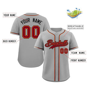 Uniformes de béisbol recién llegados fabricados profesionales de alta calidad hechos a medida nuevos uniformes de béisbol y softbol nuevos - Product Image 2