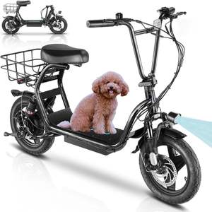 Nuevo Scooter Eléctrico Carom 1200W Pe.ak Más Vendido para Adultos con Doble Amortiguación y Asiento Ajustable - Product Image 2