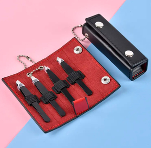 แหนบถอนขนหัวคิ้วสแตนเลสปลายแหลมคุณภาพสูงโลโก้ตามสั่งเป็นมิตรกับสิ่งแวดล้อมน้ำหนักเบา - Product Image 5