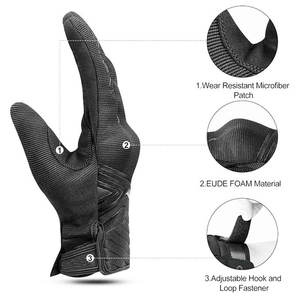 ถุงมือปั่นจักรยานแบบเต็มนิ้วคุณภาพสูงสำหรับผู้ชาย ถุงมือป้องกันการลื่นไถลสำหรับกิจกรรมกลางแจ้ง ล่าสัตว์ และกีฬาปั่นจักรยาน คุณภาพสูง - Product Image 2