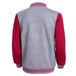 Veste de baseball pour homme au design unique et de haute qualité, 100% coton, col montant, logo personnalisable sur le devant - Product Image 3