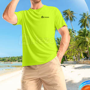 เสื้อยืดตกปลาสำหรับผู้ชายเสื้อยืดตกปลาน้ำหนักเบาทนทานสำหรับกิจกรรมกลางแจ้งโลโก้ออกแบบได้ตามต้องการ - Product Image 4