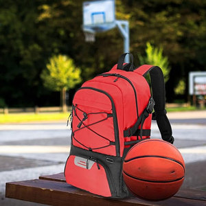 Mochila de baloncesto con logotipo personalizado al por mayor, nuevo diseño, bolsa de deporte de fútbol seco y mojado para hombre con cierre de cremallera antirrobo - Product Image 6