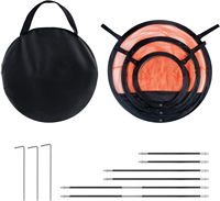 Filet de pratique de simulateur de golf avec tapis de golf Tri-Turf Filets d'aide à la frappe de golf pour l'entraînement au chipping Swing