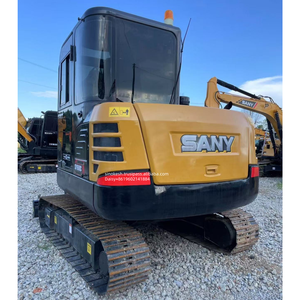 Gran oferta 90% nuevo SANY SY60C pequeña excavadora núcleo maquinaria de construcción 6ton funcionamiento con Motor motor bomba de engranajes rodamiento - Product Image 2