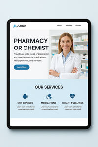 ร้านขายยามืออาชีพหรือนักเคมีออกแบบเว็บไซต์ร้านค้าออนไลน์หน่วยงานพัฒนาเว็บราคาไม่แพงนำเสนอโซลูชันออนไลน์ที่เชื่อถือได้ - Product Image 5