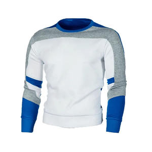 Sweat en molleton de coton de qualité supérieure Logo de broderie de luxe Pull en molleton de coton classique Sweat-shirt lourd - Product Image 1