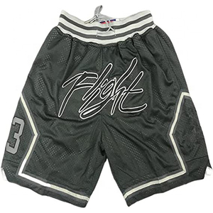 Pantalones cortos de gimnasio OEM Mash con tira reflectante, pantalones cortos de Entrenamiento Personalizados para hombres, pantalones cortos de malla de moda para correr de baloncesto para hombres transpirables - Product Image 1