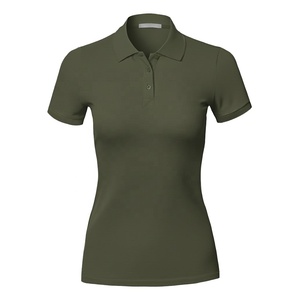 2026 mujeres para camisas de alta calidad 100% poliéster Casual sólido Jersey antiarrugas verano insignia ropa de punto - Product Image 3