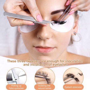 Pince à épiler super personnalisée avec logo et marque de distributeur Instruments de beauté en acier inoxydable de qualité supérieure - Product Image 3