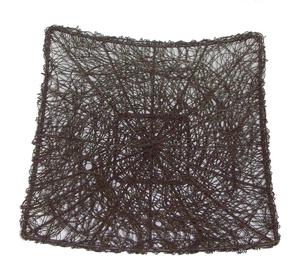 Canasta de Frutas Moderna de Malla Metálica Negra, Recipiente para Pan, para la Encimera de la Cocina, Diseño Geométrico Hueco, Canasta de Almacenamiento de Verduras para el Hogar - Product Image 3