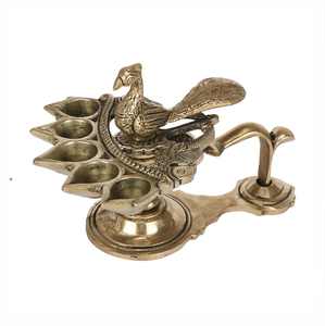 Laiton Kamal peetal Akhand Jyoti Diya avec support, dernier Akhand Diyas religieux pour Puja tarif de gros et direct de l'usine - Product Image 6