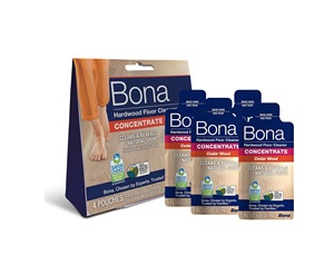 Nettoyant concentré pour sols en bois dur Bona, parfum bois de cèdre, 1 fl oz, lot de 4 - Product Image 5