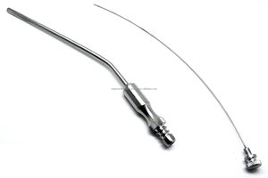 8 Stainless Steel Frazier <b>Suction</b> Tubes 5-12 Basis of Diagnostic Surgical Instruments - Product Image 6