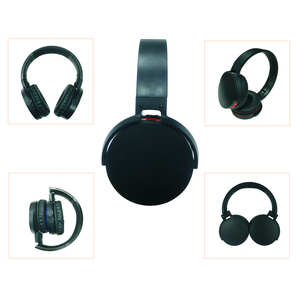 Audífonos Inalámbricos 5.1 con Cancelación Activa de Ruido de Diseño Único, Pantalla Digital, Modo Dual con Cable e Inalámbrico, Supraaurales - Product Image 2