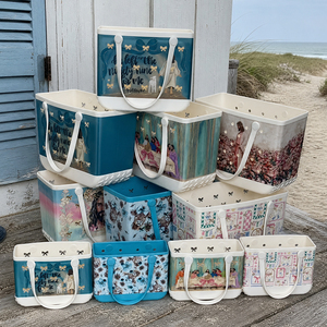 Bolsa de Playa de EVA con Impresión Personalizada, Impermeable, Lavable, con Estampado Religioso, Apilable, Grande, para Venta al Por Mayor - Product Image 3