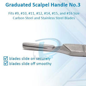 Service OEM, dernières conceptions de couteaux à scalpel, légers, en stock, couteaux à scalpel en vente chaude - Product Image 4