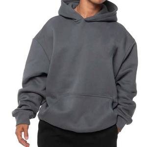 Sudaderas con capucha para hombre, sudaderas con capucha con logotipo bordado personalizado, sudaderas con capucha personalizadas para hombre, 100% poliéster, ropa de calle de gran tamaño, algodón orgánico - Product Image 1