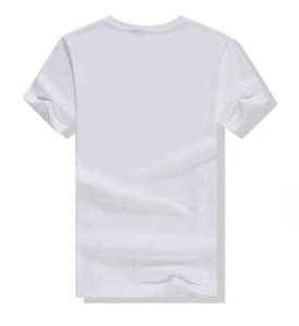 T-shirt uni de bonne qualité à manches courtes et à prix réduit en coton avec logo OEM T-shirt blanc uni pour hommes - Product Image 6