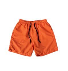 Shorts de Baño para Hombre al por Mayor, Diseño Nuevo, con Cordón Ajustable, Logotipo Personalizado, Color Sólido, Transpirables, para Verano - Product Image 5