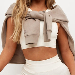 ชุดออกกำลังกายผ้าระบายอากาศสำหรับผู้ชาย ราคาขายส่ง เสื้อชั้นในกีฬาแบบครอปเปิดหลัง พิมพ์ลายดิจิทัล แบรนด์ส่วนตัว ผ้าฝ้าย - Product Image 5