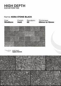 Azulejos de Porcelana para Pared Exterior de 300x600 mm, Estilo Arquitectónico - Product Image 4