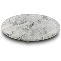 Planche à découper en marbre poli, parfaite pour la préparation hygiénique des aliments et un nettoyage facile après les tâches de cuisson quotidiennes