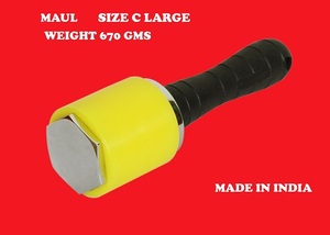 Venta caliente Industrial y DIY Grado de fibra recubierta con mango Splitting Mauls con soporte OEM personalizado - Product Image 6