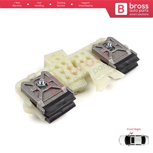 Clips de réparation de lève-vitre électrique avant droit BWR1178 pour Fiesta MK5 JH JD BE256 2001-2008 4/5 portes 2S61A23200 - Product Image 3