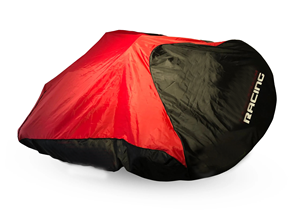 COUVERTURE IMPERMÉABLE GO KART GRANDE TAILLE PARE-CHOCS ARRIÈRE NOIR TAILLE ÉLASTIQUE - Product Image 4