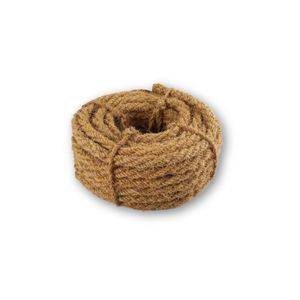 Cuerda de Fibra de Coco Natural Resistente para Uso en Exteriores y para Atar y Fijar a Largo Plazo en Proyectos de Jardinería y Agricultura - Product Image 1