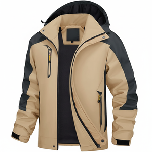 Chaqueta Softshell con Capucha al por Mayor, MOQ Bajo, Opción de Personalización, Cortavientos Deportivo, Chaqueta Softshell Elegante de Alta Calidad - Product Image 1