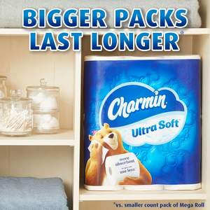 Papier toilette Charmin Ultra Soft, 9 rouleaux géants = 36 rouleaux normaux - Product Image 4