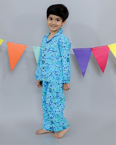 Ropa de dormir para niños al por mayor, pijamas de algodón puro para niños, ropa de niños de alta calidad, Conjunto de pijama para niños, Conjunto de pijama suave para niños - Product Image 3