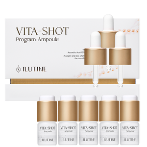 Ampolla Líquida Iluminadora con Vitamina C Estabilizada para Mejorar la Luminosidad de la Piel del Rostro, No Grasosa, para Hombres y Mujeres, Tratamiento de 4 Semanas - Product Image 1