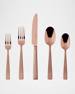 Ensemble de couverts en métal élégant avec une finition de qualité supérieure, idéal pour rehausser la décoration de la cuisine et améliorer le style de la table - Product Image 4