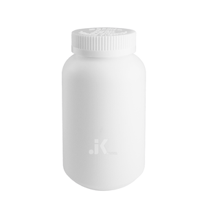 Botella Redonda de HDPE para Envasado OEM/ODM, 300 ml, Tapa a Prueba de Niños, Vietnam, Blanca, M0337, Venta al por Mayor, Mejor Calidad, Soluciones de Envasado JK - Product Image 1