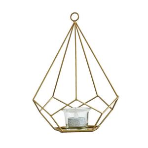 เชิงเทียนโลหะทรงเฮอร์ริเคนพร้อมฐานแข็งแรง - สินค้าขายดีสำหรับการเก็บรักษาความปลอดภัยของเทียนขณะใช้งานภายใน/ภายนอกอาคาร พร้อมสำหรับเทศกาลอีสเตอร์ - Product Image 5