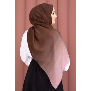 ชุดผ้าคลุมไหล่ไล่เฉดสีกาแฟสมัยใหม่สำหรับชาวมุสลิม - Product Image 3