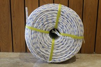 Premium Kalite Yüksek Mukavemetli Çevre Dostu UHMWPE Bükümlü Teller Beyaz 4mm-30mm Çaplı Denizcilik Ambalaj Balık Ağı Ambalajı